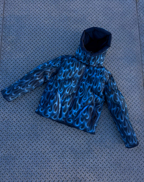 1/1 Blue Flame Puffer Jacket