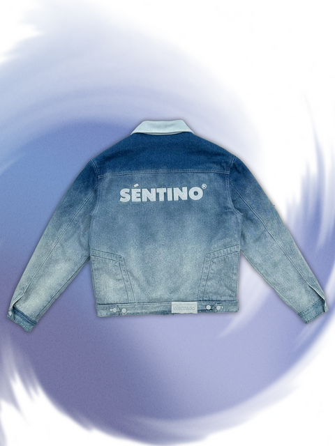 Ombré Denim Jacket