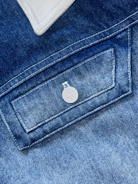 Ombré Denim Jacket - Sentino