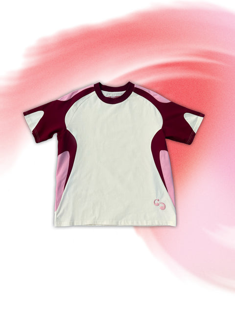 Twist Tee Pink/Red