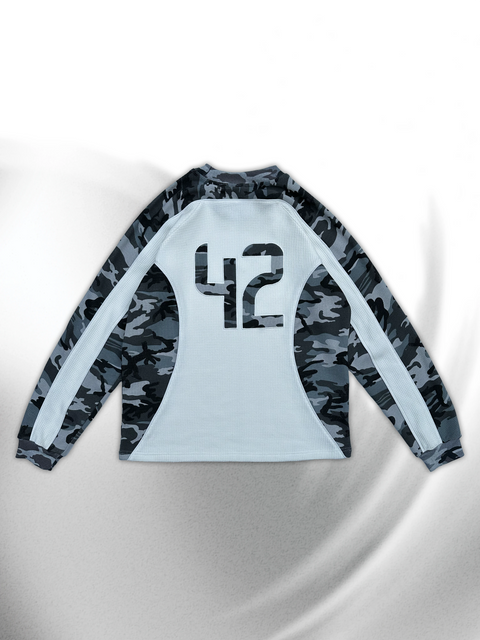 42 Waffle Camo - Military Grey