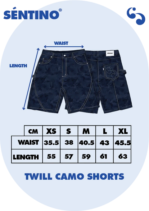 Midnight Mirage Shorts - Sentino