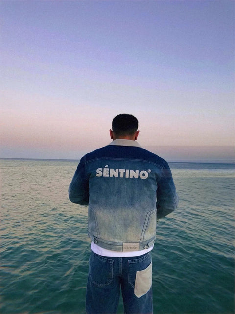 Ombré Denim Jacket - Sentino